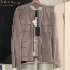 Belstaff Suede Leather Jacket IT 46